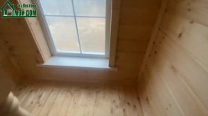 Каркасный дом в полтора этажа по проекту с сайта