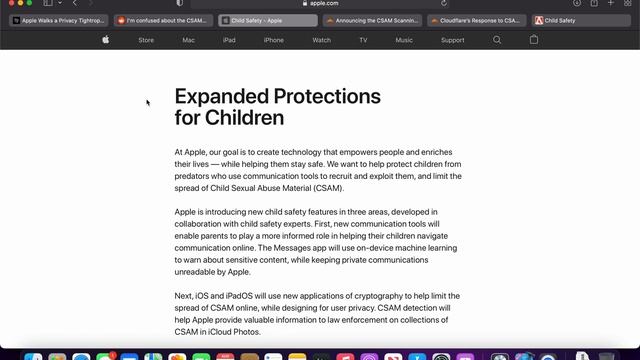 What is apples CSAM and what are my thoughts on it смотреть онлайн