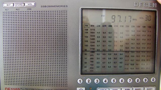 Degen 1103 FM радиоэфир города Айя-Напа Кипр