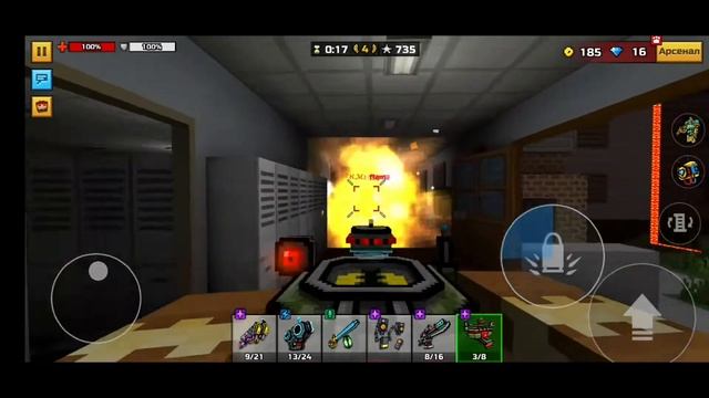 Пиксель Ган -Станция Боевых Дронов (Тест) смотреть онлайн