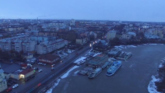 Sovetskiy District 4k Phantom, Vologda river смотреть онлайн