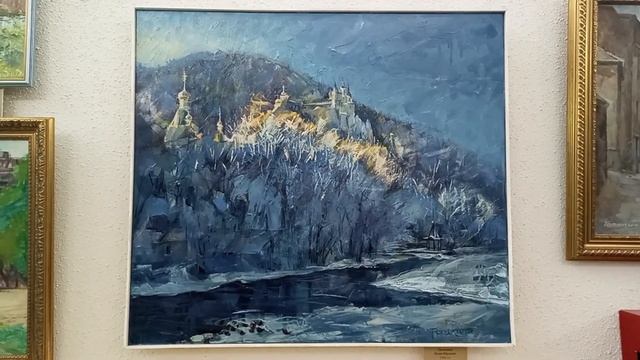 Открытие выставки "Художники Донбасса - Белгородчине" смотреть онлайн