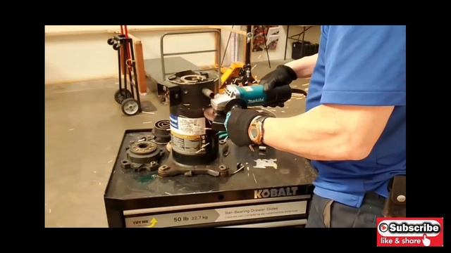 compressor scroll type cutting স্কোরল কম্প্রেসার কাটার পর? смотреть онлайн