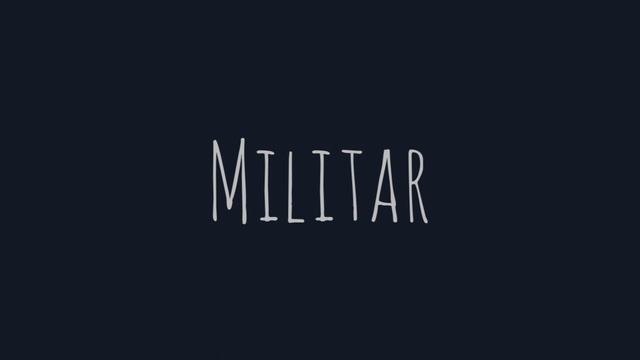 Militar TTHSaliendo del costal