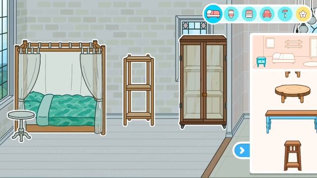 Обустраиваю двух этажный синий дом ! смотреть онлайн