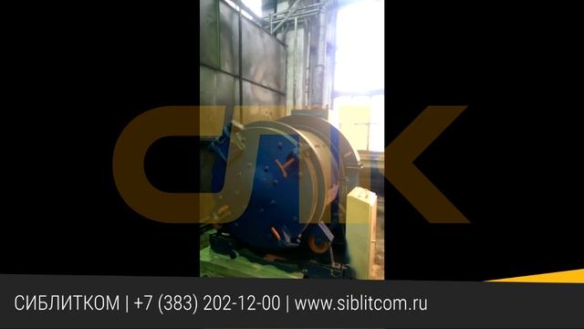 Дробемет барабанного типа серии SBM