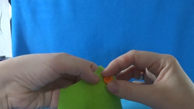 Весёлое пришивание пуговиц!