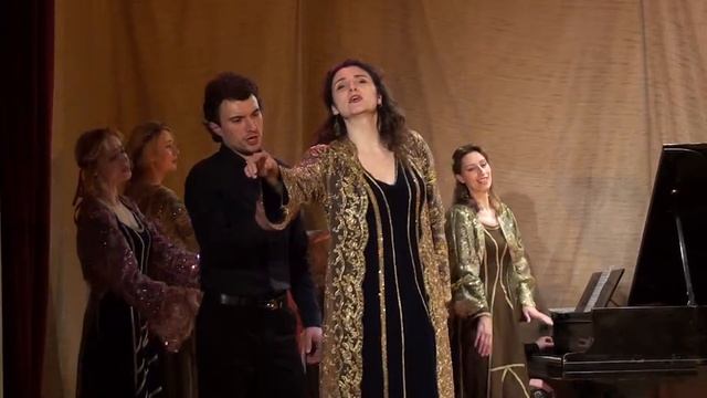 Русская народная песня -  Тропина -  Хоровой театр Бориса Певзнера