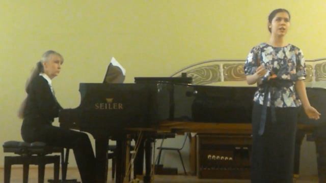 академический вокал Арина Сергеевна Ковалева  А Дюбюк   В Чуевский   Птичка смотреть онлайн