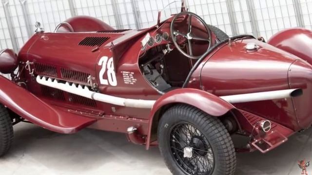 1931 Alfa Romeo 8C 2300 Monza  - гоночный автомобиль стоимостью 7 миллионов $ смотреть онлайн