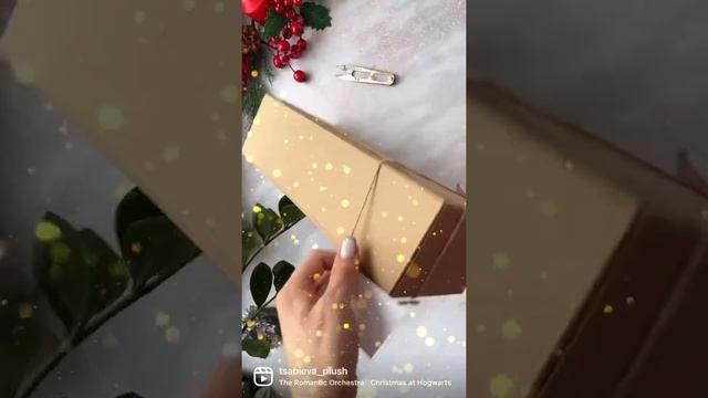 #упаковкаподарка #подарки #мишка #подароксвоимируками #подарокнановыйгод