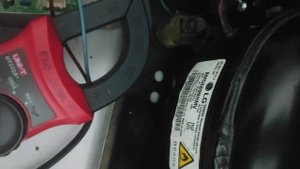 Test modul freezer LG Inverter dengan compressor BMG089NHMV