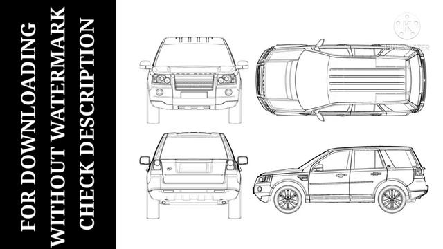 Land Rover Freelander 2 Blueprint смотреть онлайн