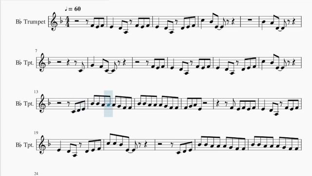 SUPER EASY Trumpet Sheet Music: How to play Heart over Mind by Alan Walker & Daya смотреть онлайн