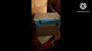пришёл мне с озона ящик рыболовный от фишки Петрова за ранее спасибо 🙏