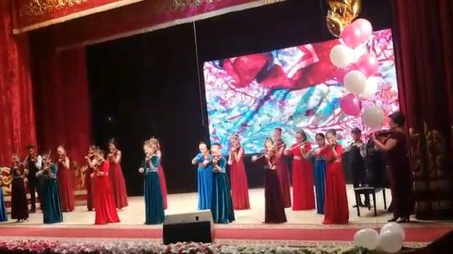 Ансамбль скрипачей " Концертино, " ДШИ им.Абыла Таракулы, концерт 26.05.2019 Актау смотреть онлайн