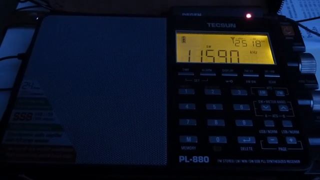 11590 kHz - THE OVERCOMER MINISTRY (English) смотреть онлайн