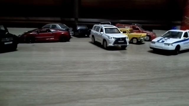 Коллекция масштабных машин смотреть онлайн