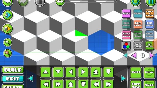 как сделать крутой фон в гд🤔? ОТВЕТ ТУТ! #гд #geometrydash #gd #геометридэш