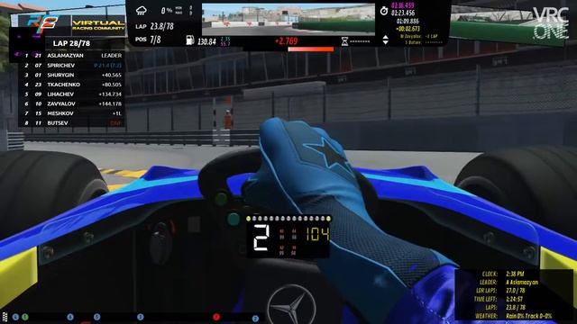 F1 98 @ Monaco (rfactor2) смотреть онлайн