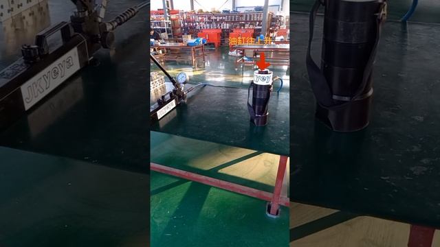 Manual Single-Acting Aluminum Cylinder Test With Bolt Tensioner смотреть онлайн