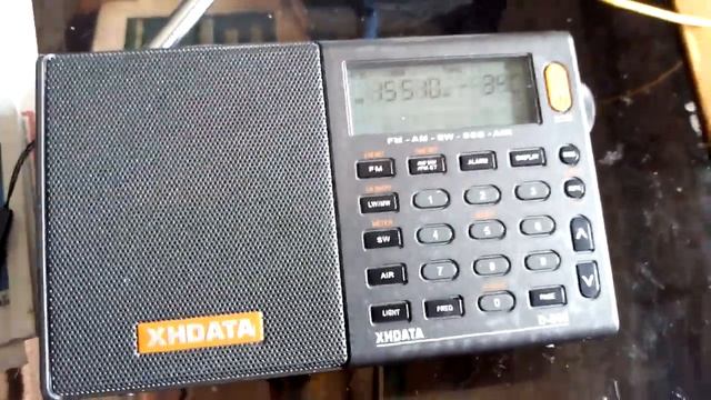 XHDATA D 808 RADIO... 15510 KHZ.. смотреть онлайн