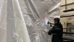 Подготовка к отправке контейнерного центра обработки данных (ЦОД)