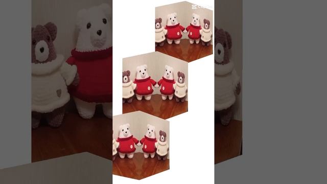 Amigurumi.Orso. Амигуруми . Мишка толстяк. смотреть онлайн