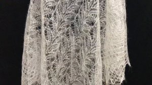 Ажурный пуховый палантин ПЦ 42