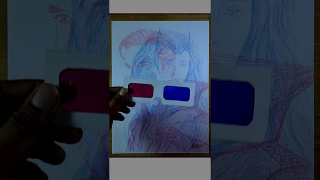 You need 3D glasses to see this Drawing | Doctor Strange in the Multiverse of Madness смотреть онлайн