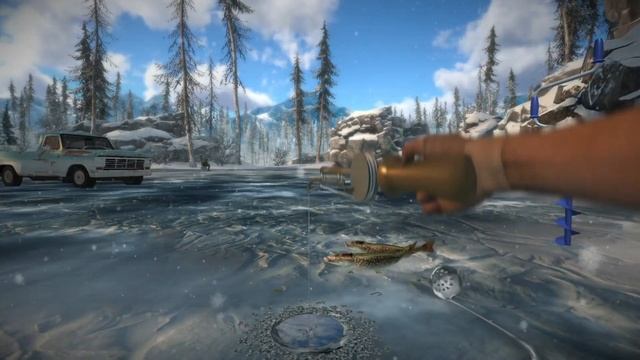 Зимняя рыбалка | Подледная рыбалка игра | Ловля щуки на блесну смотреть онлайн