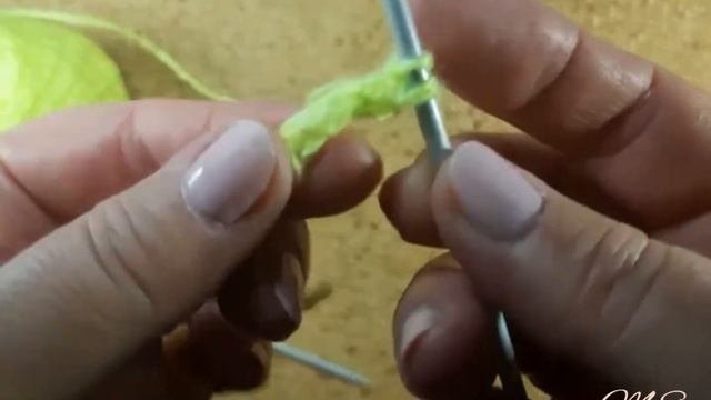 #вяжуивяжу😉 Шнурок 2-мя спицами из 2-х петель.