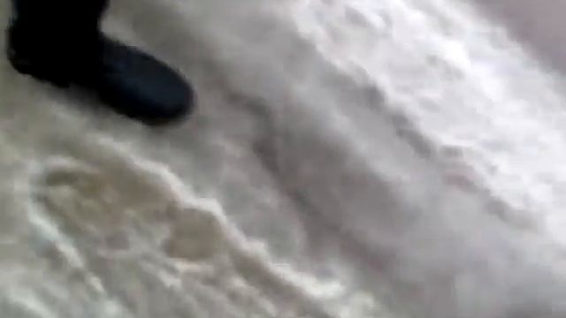 First watering in my new russian North Way (model №801) rubber boots VID 20150228 163535 смотреть онлайн