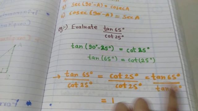 NCERT 10th- Complimentary angles in trigonometry #ncert#10th#trigonometry