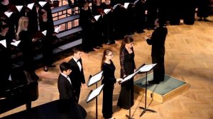Хор Московской  консерватории  Государственный экзамен по дирижированию хором