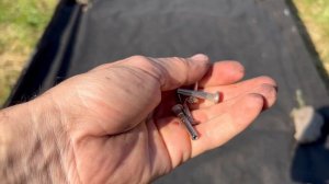 Столбики для малины. Нержавеющий трос и натяжитель