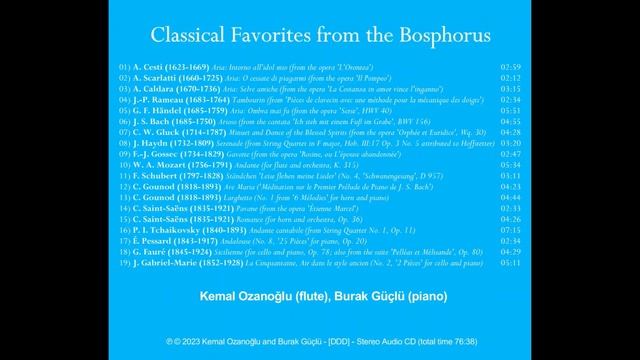 7) Gluck. Minuet and Dance of the Blessed Spirits (flute & piano) смотреть онлайн