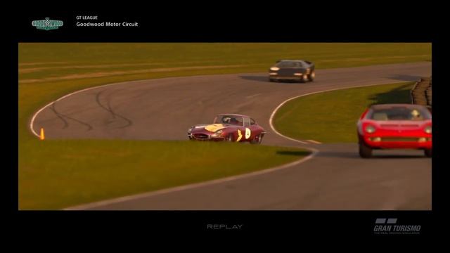 Gran Turismo™SPORT Caty Cole liveried Jaguar E-Type Coupé '61 @ Goodwood Nostalgic Car festival Rep смотреть онлайн