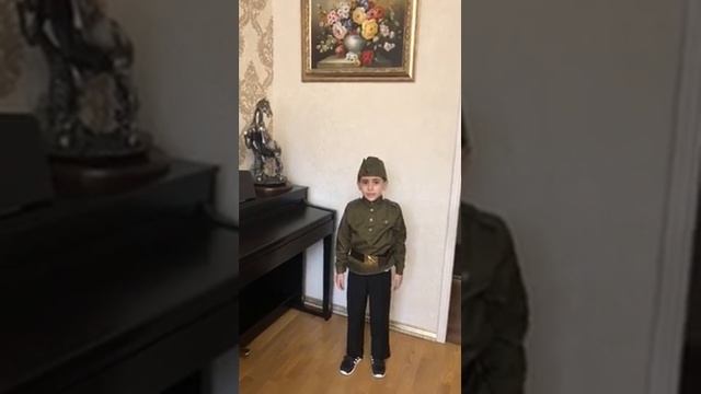 Акция "Слово Победы". Саакян Хачатур , участник театральной студии МДМ , Песня «Катюша». смотреть онлайн