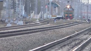 Петербург. Вид нечётной горловины станции Парголово.