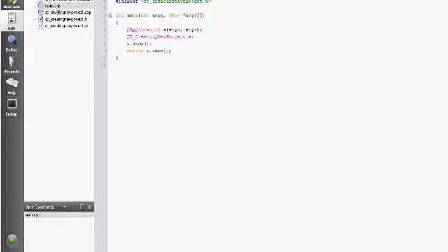 QT Creating New Project смотреть онлайн