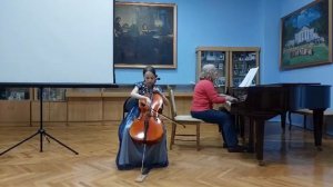Squire: Tarantella, Op. 23 - Performed by Zlata Leonova/В.Г.Сквайр “Тарантелла” - Злата Леонова
