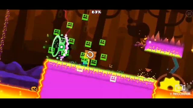 Пытаюсь пройти уровни в Geometry Dash 2.2 смотреть онлайн