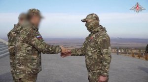 Награждение военнослужащих подразделений специального назначения