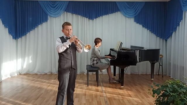 Фоменко Тихон, 9 лет Дж. Россини марш из увертюры к опере "Вильгельм Телль" , Блантер "Колыбельная" смотреть онлайн