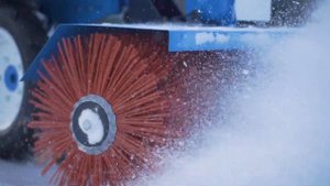 Мотоблок «НЕВА» на резиновых колесах с роторной щеткой «НЕВА» ЩРМ