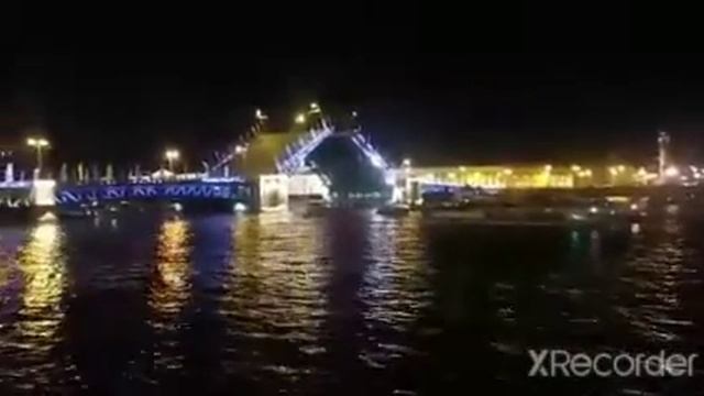 прогулка в Питере. Разводные мосты.