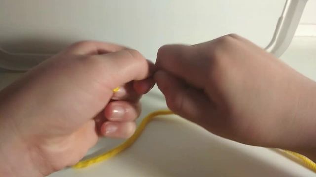 Как сделать из верёвки восьмьорочку