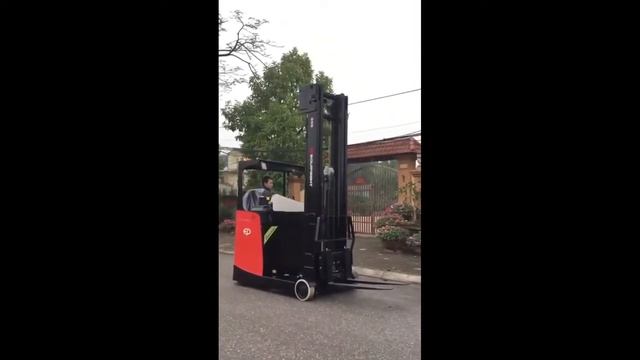 Xe nâng điện Reach Truck ngồi lái 2 tấn CQD20RV   0962 772 441 смотреть онлайн