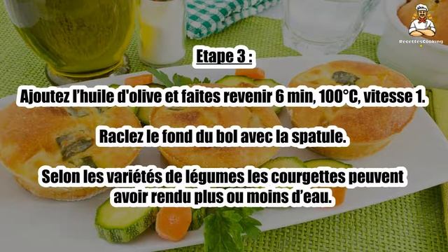 Recette : Soufflé de courgettes au Thermomix смотреть онлайн